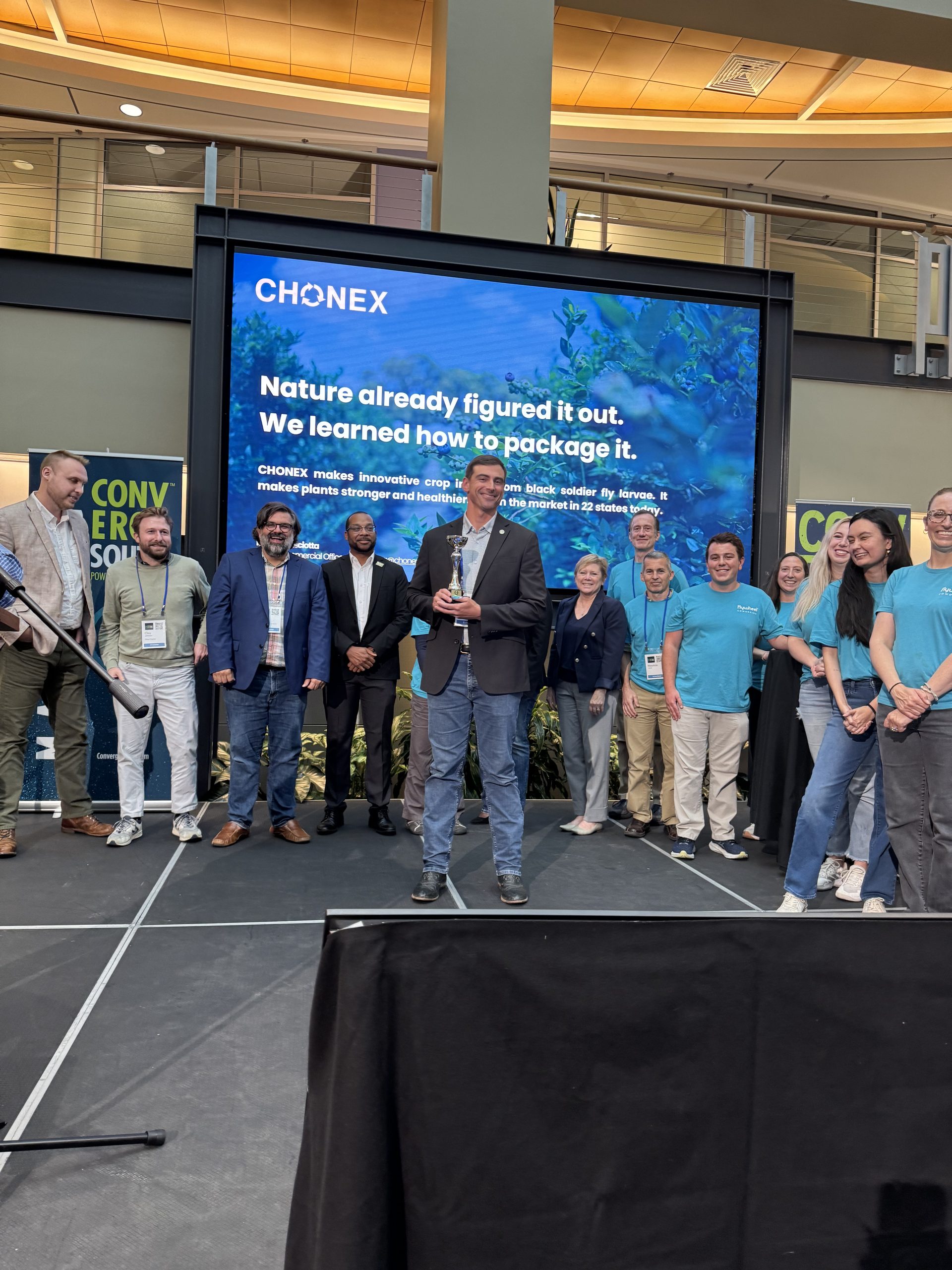 CHONEX takes top prize at ConvergeSouth